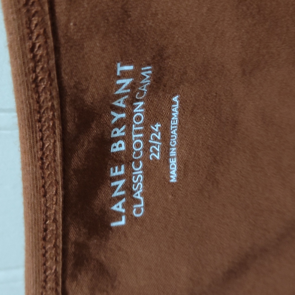 Lane Bryant Brown Puff Sleeve Blouse with Tie Front - Picture 6 of 8
